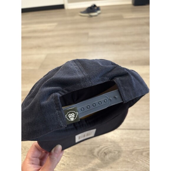 Howler Bros Corduroy Hat Baseball Cap Blue Script Snapback NWT Casual - Picture 3 of 5